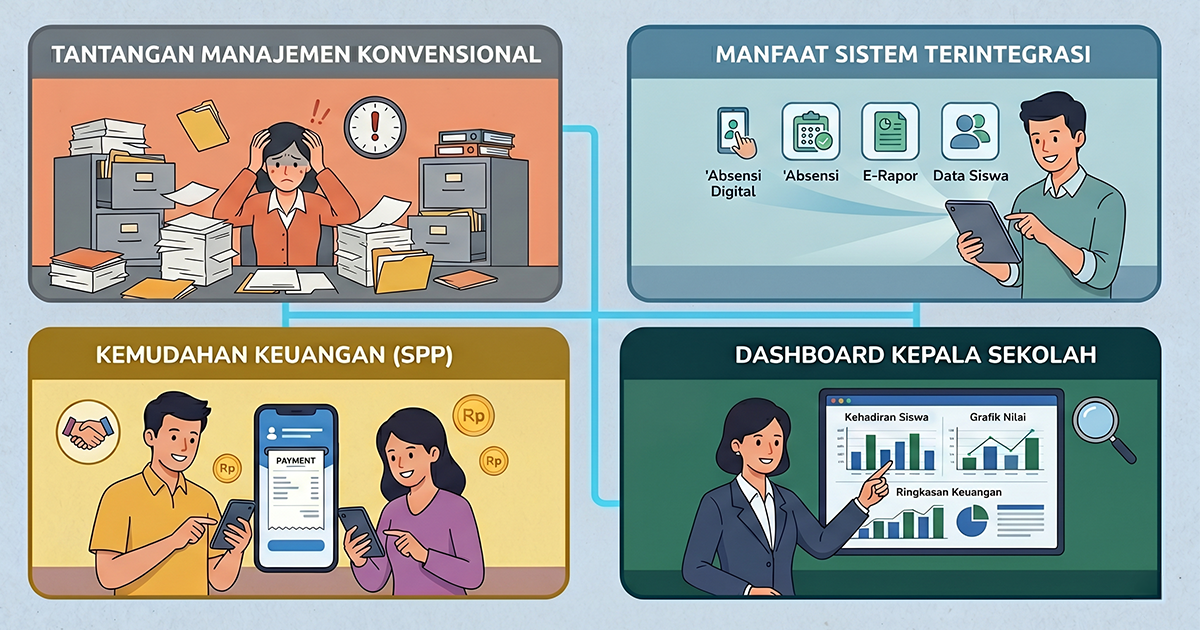 Cara Meningkatkan Efisiensi Administrasi Sekolah dengan Sistem Informasi Manajemen Sekolah Modern