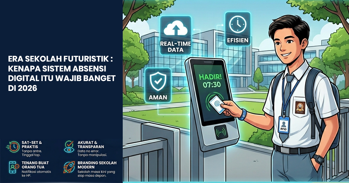 Era Sekolah Futuristik: Kenapa Sistem Absensi Digital Itu Wajib Banget di 2026