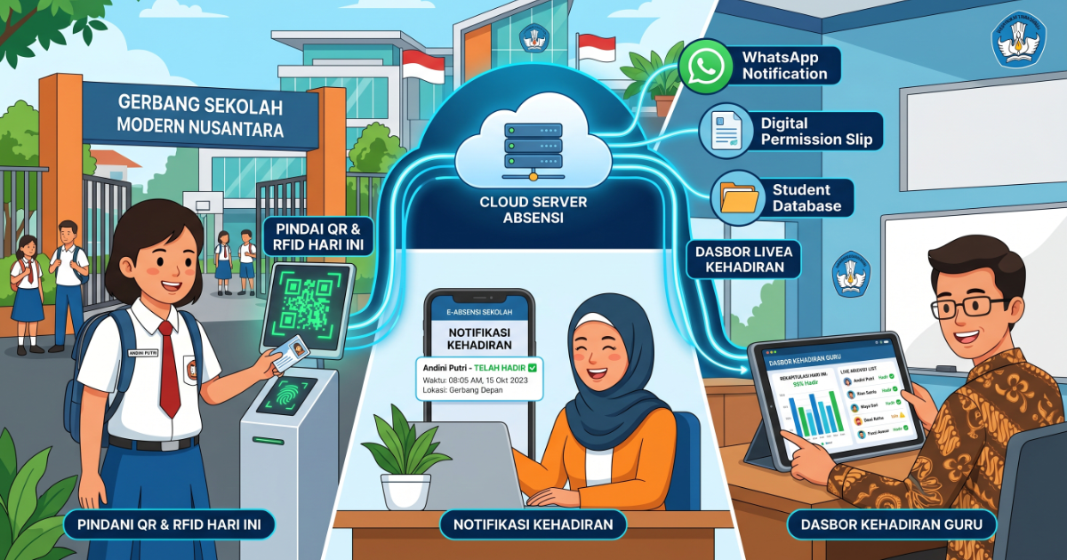 Pantau Kehadiran Siswa secara Real-Time dengan Ekosistem Satu Sekolah